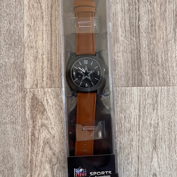 NEW Sparo DALLAS COWBOYS Leather Watch - Picture 3 of 4